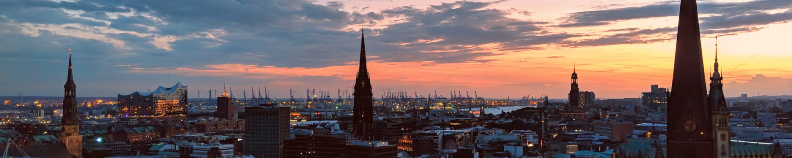 Skyline von Hamburg